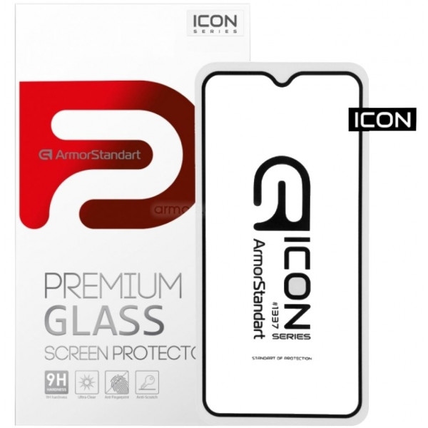 Захисне скло для смартфону Armorstandart Icon for OPPO A5s Black (ARM56025-GIC-BK)