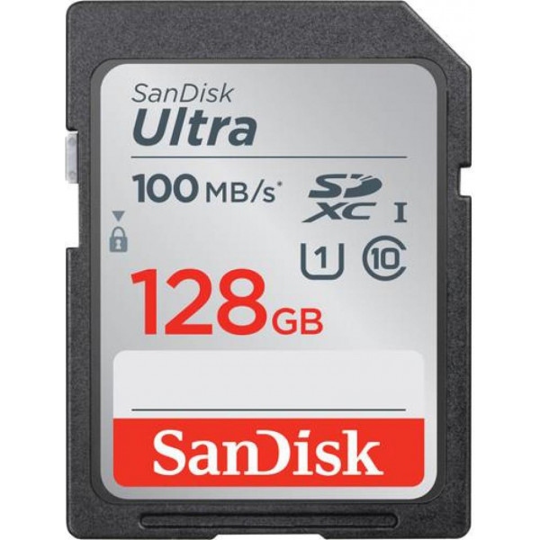 Карта пам'яті SanDisk Ultra SDXC 128GB Class 10 UHS-I (SDSDUNR-128G-GN3IN)