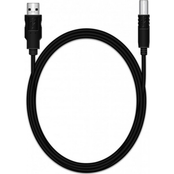Кабель USB type A - USB type B MediaRange USB 2.0 AM/BM 1.8m (MRCS101)