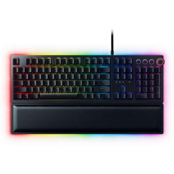 Клавіатура дротова ігрова Razer Huntsman Elite Clicky Optical Switch RU (RZ03-01870700-R3R1)