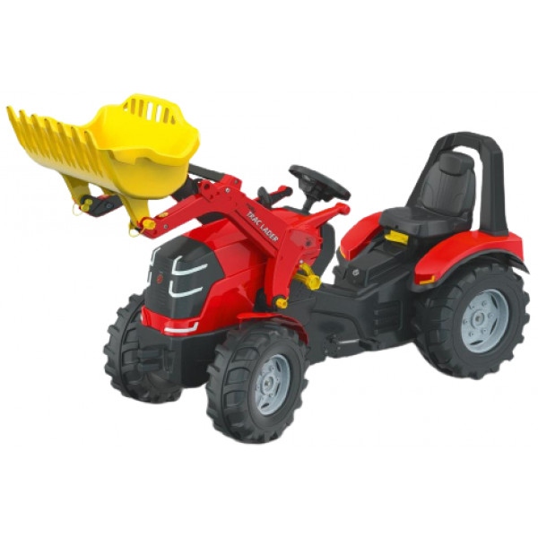 Толокар Rolly Toys Трактор з ковшем rollyX-Trac Premium Червоно-жовтий (651009)