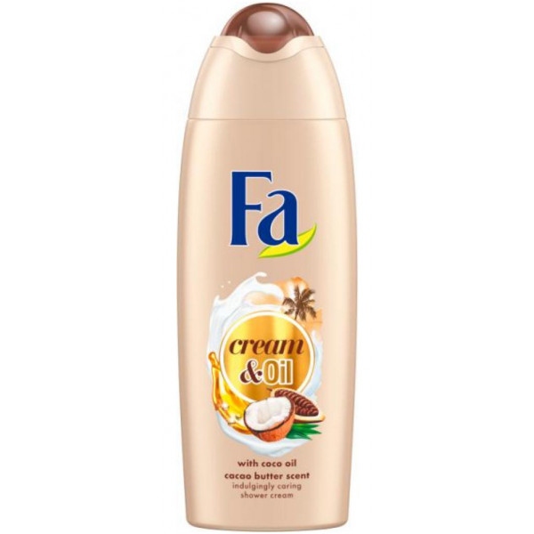 Гель для душа Fa 
Cream&Oil з маслом кокосу та ароматом какао 250 мл (9000100504287)