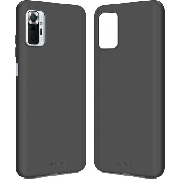 Чохол для смартфону MakeFuture Skin Matte TPU Black Xiaomi Redmi Note 10S (MCS-XRN10SBK)
