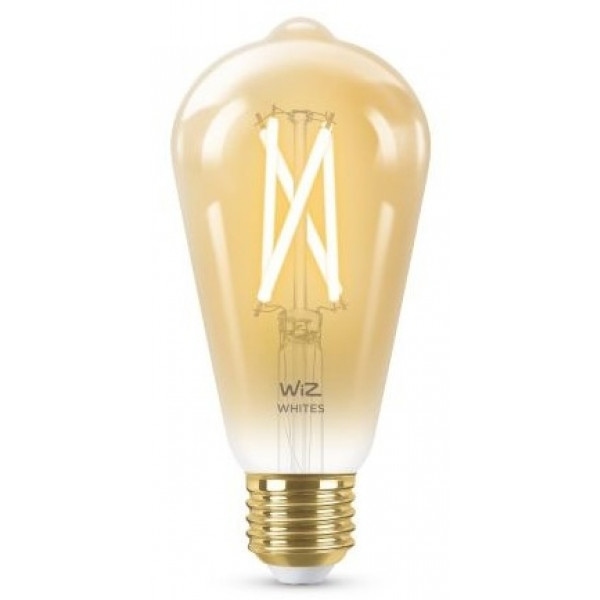 Розумна лампа WiZ E27 7W ST64 2000-5000K Wi-Fi (929003018701)