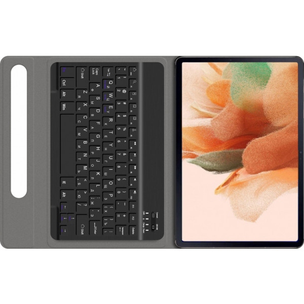 Чохол-клавіатура для планшета AIRON Premium для Samsung Tab S7 FE (T730/T735) 12.4'' 2021 з Bluetooth клавіатурою Black (4822352781074)