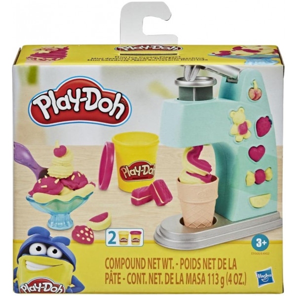 Набори для ліплення Play Doh Hasbro Улюблені набори в мініатюрі "Набір морозива" (E4902_E9368)