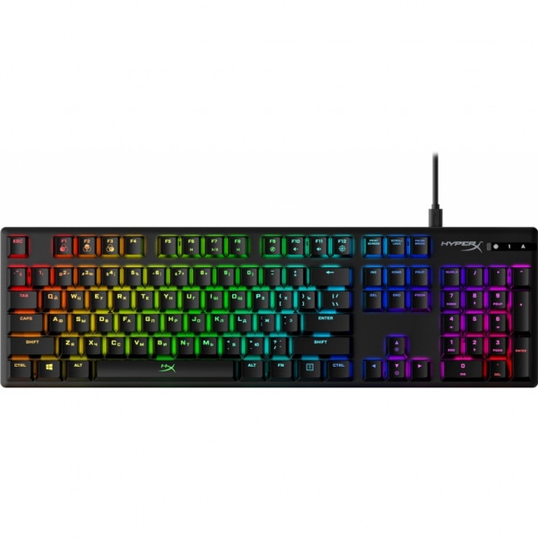 Клавіатура дротова ігрова HyperX Alloy Origins Red (4P4F6AX) USB