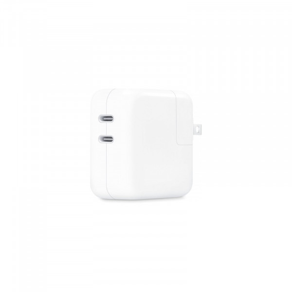 Зарядний пристрій для ноутбука Apple 35W Dual USB-C Port Power Adapter (MNWP3)