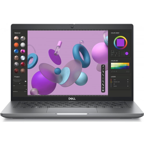 Ноутбук Dell Precision Workstation 3480 (210-BGDH-2305SSS) Gray