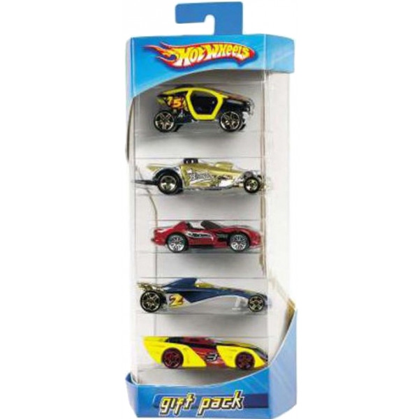 Набір базових машинок Hot Wheels Подарунковий (5 шт.) В ас. (1806)