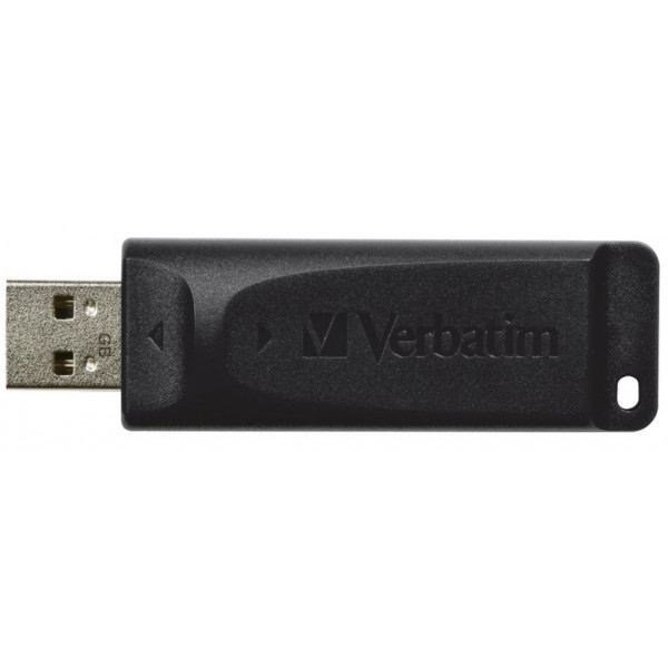 Флеш USB Verbatim Slider 16GB USB 2.0 Black (98696)