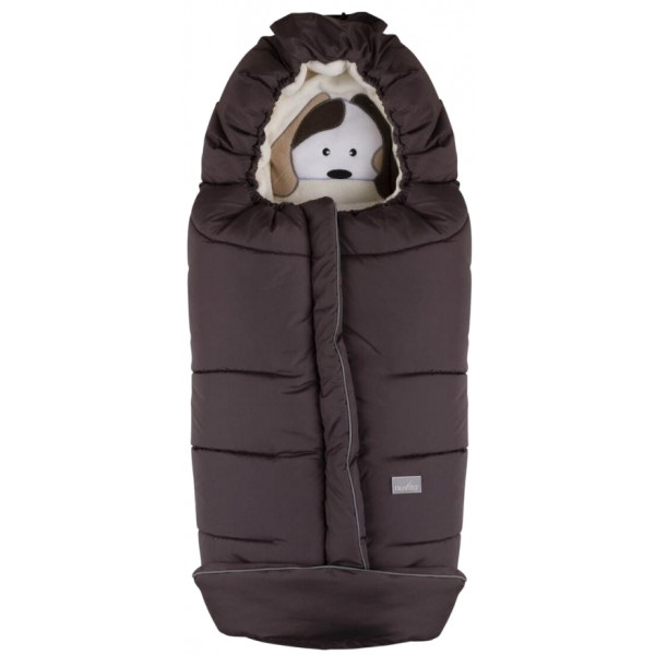 Конверт для коляски Nuvita 9605 Сuccioli Junior коричневий/пес/бежевий (NV9605CUCCIOLOJRTAUPE)