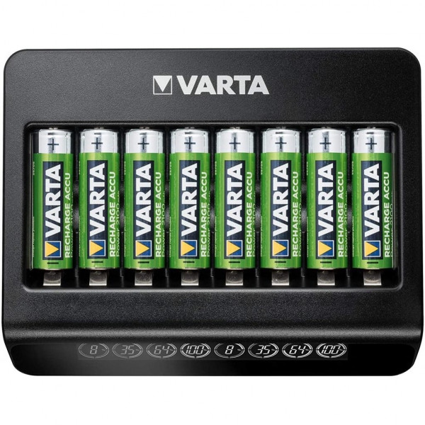 З/пристрій для акумуляторів AA/AAA Varta LCD Multi Charger Plus (57681101401)