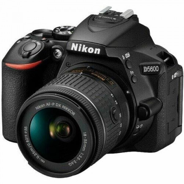 Уцінка - Фотокамера дзеркальна Nikon D5600 Kit AF-P 18-55mm non-VR (VBA500KG10) #