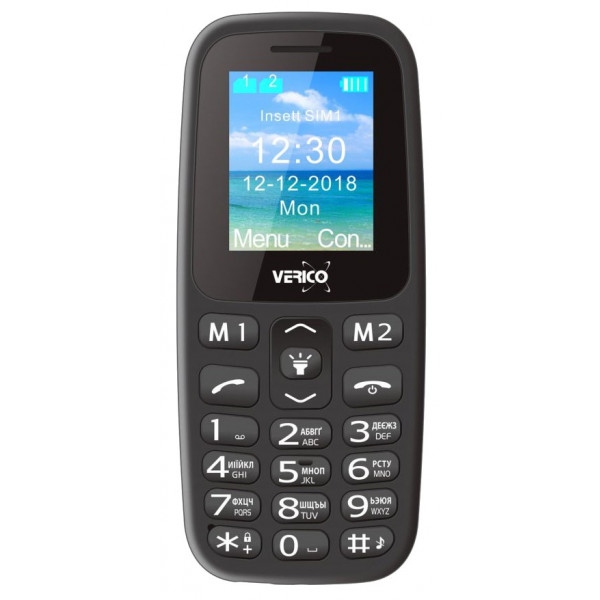 Мобільний телефон Verico Classic A183 Black