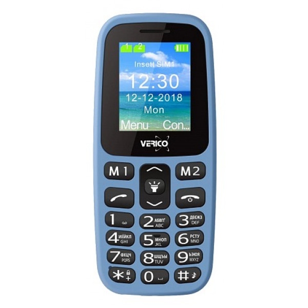 Мобільний телефон Verico Classic A183 Blue