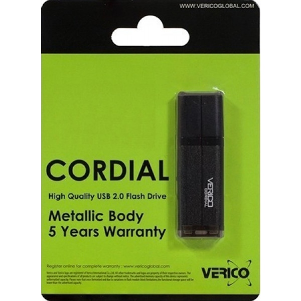 Флеш USB Verico Cordial 32 GB Black (1UDOV-MFBK33-NN)