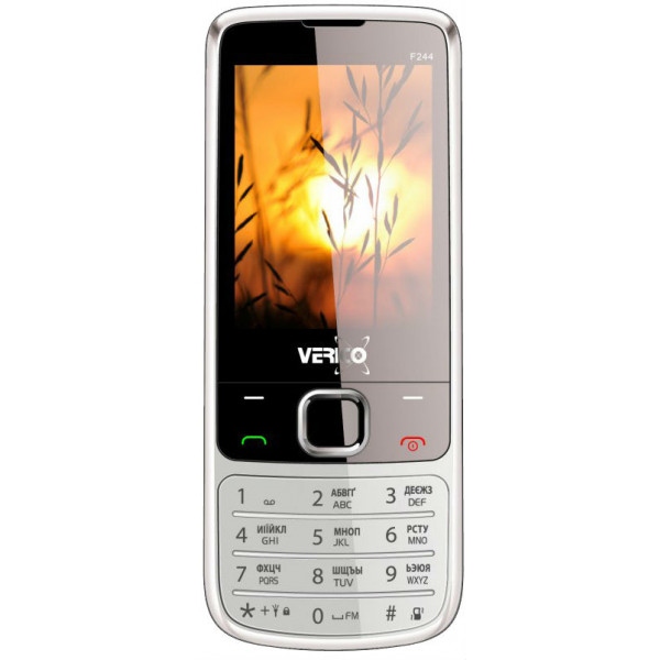 Мобільний телефон Verico Style F244 Silver
