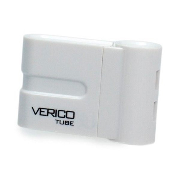 Флеш USB Verico Tube 4Gb White (1UDOV-P8WE43-NN)