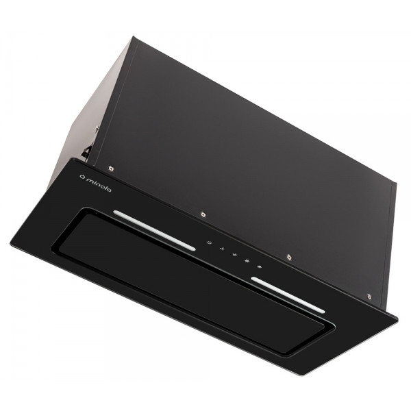 Витяжка вбудована Minola HBI 6673 BL GLASS 1000 LED Line