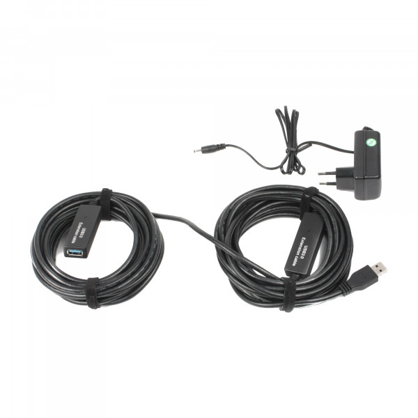 Кабель USB type A - USB type A Viewcon удлинитель USB 3.0 AM/AF 10m (0506194)