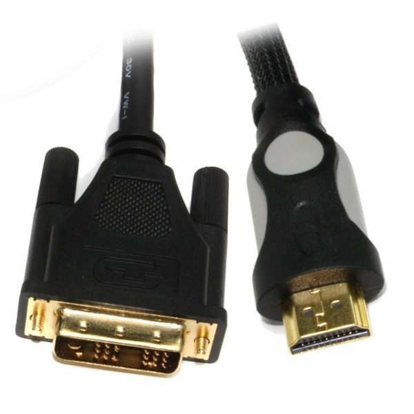 Кабель HDMI - DVI Viewcon VD078/VD116 1.8m HDMI to DVI