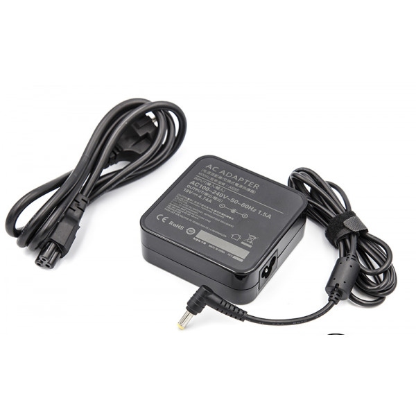 Зарядний пристрій для ноутбука PowerPlant Acer 220V 19V 90W 4.74A (WM-AC90F5517)