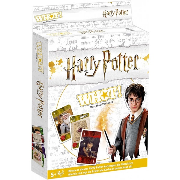 Настільна гра карткова (12+) Winning Moves Harry Potter WHOT! Board Game (WM02821-ML1-12)