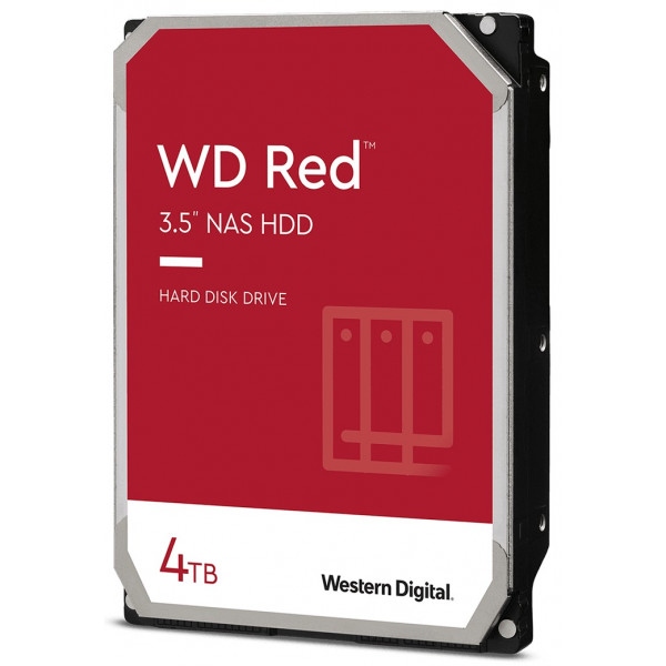 Жорсткий диск внутрішній Western Digital Red 4TB 5400 rpm 256 MB 3.5 SATA III (WD40EFAX)