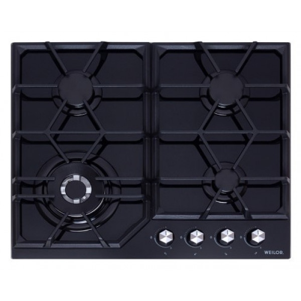 Варильна поверхня газова Weilor GG W604 BL