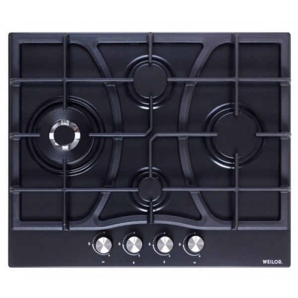 Варильна поверхня газова Weilor GM W614 BL