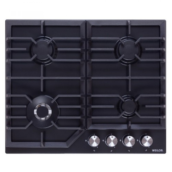 Варильна поверхня газова Weilor GM W624 BL