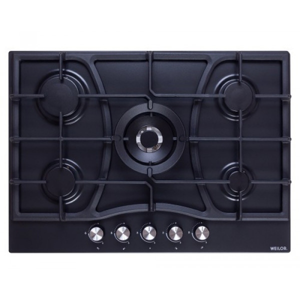 Варильна поверхня газова Weilor GM W714 BL