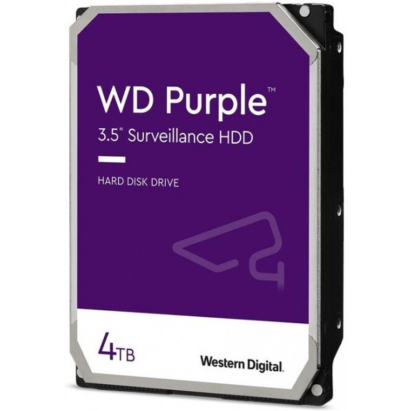 Жорсткий диск внутрішній Western Digital SATA 4TB 6GB/S 256MB/PURPLE (WD42PURZ)
