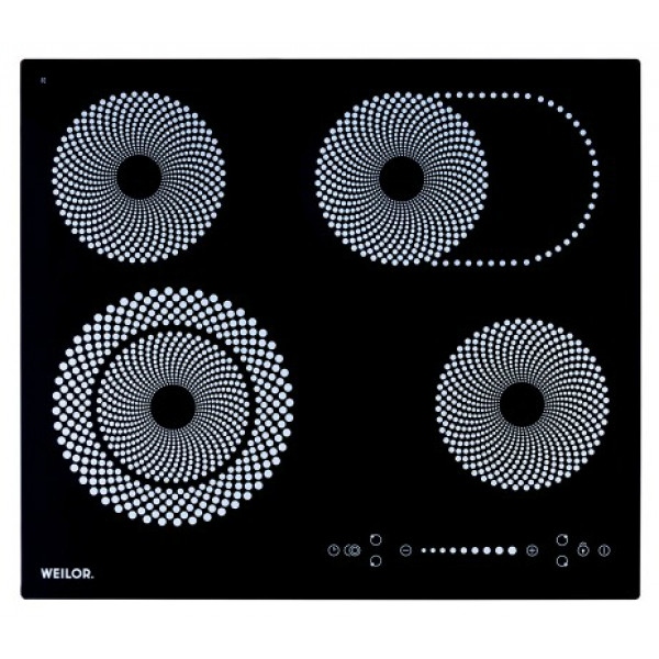 Варильна поверхня електрична Weilor WHC 661 BLACK