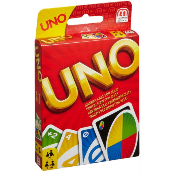 Настільна гра карткова (8+) UNO 24 шт. в дисплеї (W2087)