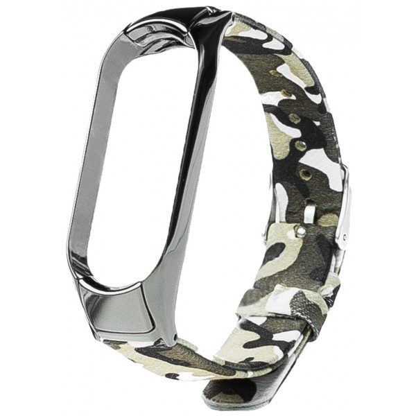 Ремінець для фітнес-браслету XOKO Сamo Premium Band for Xiaomi Сamo Premium Band for Xiaomi Mi Band 5 Green (XK-M5-CMGRN)