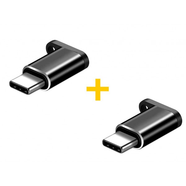 Перехідник XOKO AC-012 MicroUSB - Type-C Black 2 шт. (XK-AC012-BK2)