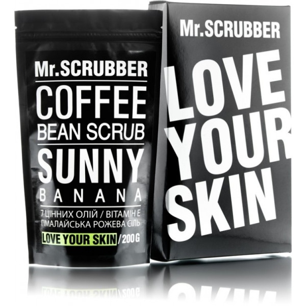 Скраб для тіла Mr.Scrubber Кавовий Sunny Banana 200гр