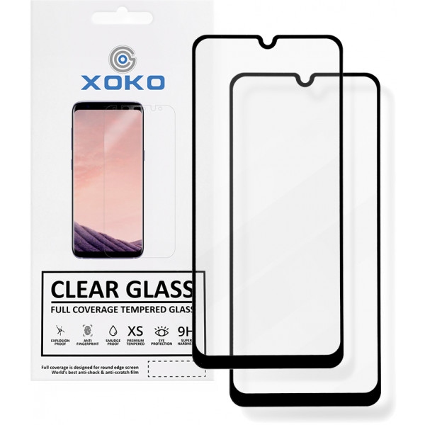 Захисне скло для смартфону XOKO Full Glue Samsung A207 (A20s) Black 2 шт. (XK-SMS-A207BK)