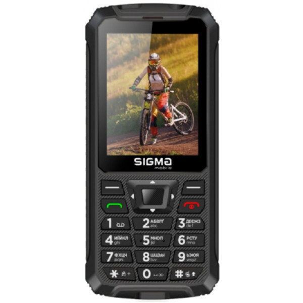 Мобільний телефон Sigma mobile X-treme PR68 Dual Sim Black