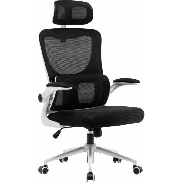 Крісло офісне GT Racer X-5728 White/Black