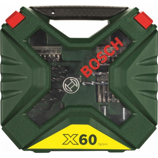 Набір свердел Bosch і біт X-Line-60 New Generation (2.607.010.611)