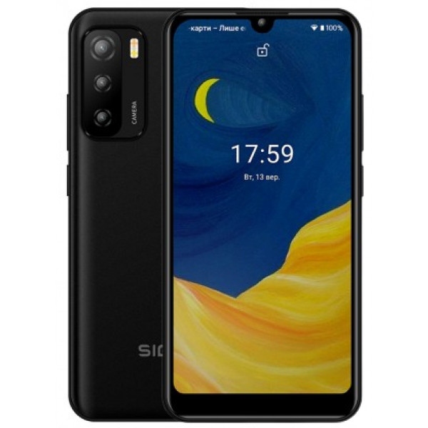 Смартфон Sigma mobile X-Style S3502 2/16Gb Black