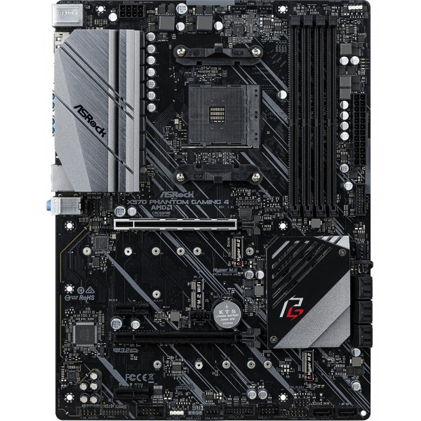 Материнська плата ASRock AMD AM4 X570 4DDR4 2PCIex16 2M.2 ATX (X570 PHANTOM GAMING 4)