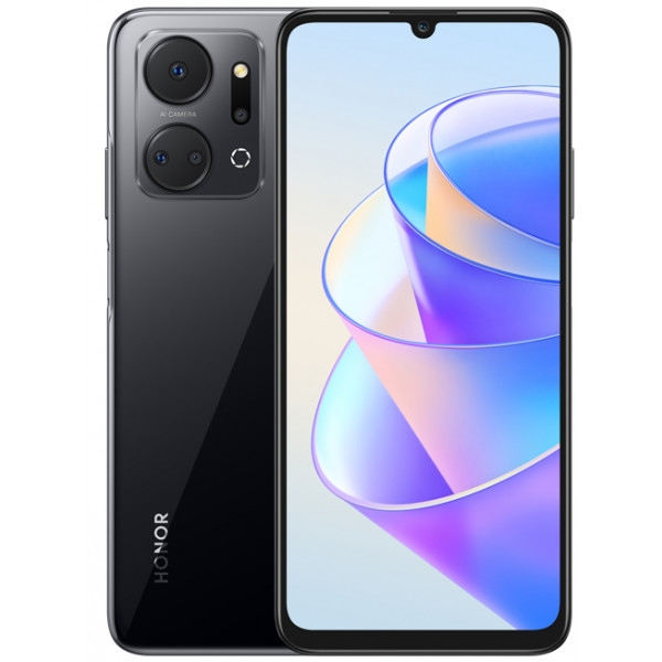 Смартфон Honor X7a 4/128Gb Midnight Black