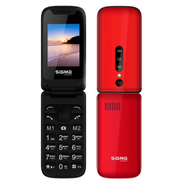 Мобільний телефон Sigma mobile X-style 241 Snap Red