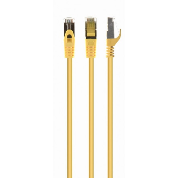 Кабель патч-корд Cablexpert S/FTP (PP6A-LSZHCU-Y-10M) 50u 10m Yellow