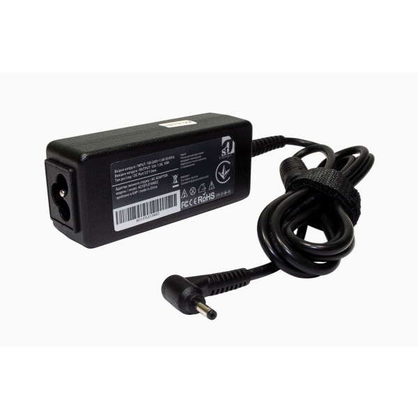 Зарядний пристрій для ноутбука 1stCharger Lenovo 18W 12V 1.5A 3.0x1.0 силовий кабель (AC1STLE18WE2)