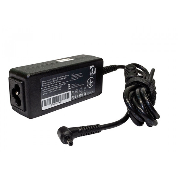 Зарядний пристрій для ноутбука 1stCharger Samsung 42W 12V 3.5A 3.0x1.0 силовий кабель (AC1STSA42WС1)